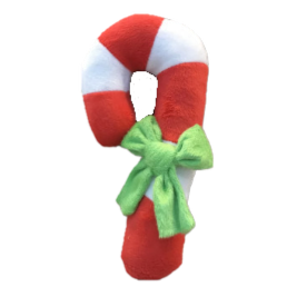 πΎππ
πΌπ Christmas Candy Cane Stuffed Plush Squeaky Dog Toy πΎππ
πΌπ
