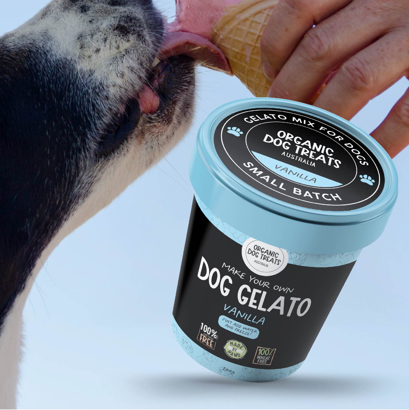 Organic dog outlet ice cream